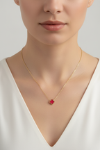 Collar Red estilo Van Cleef