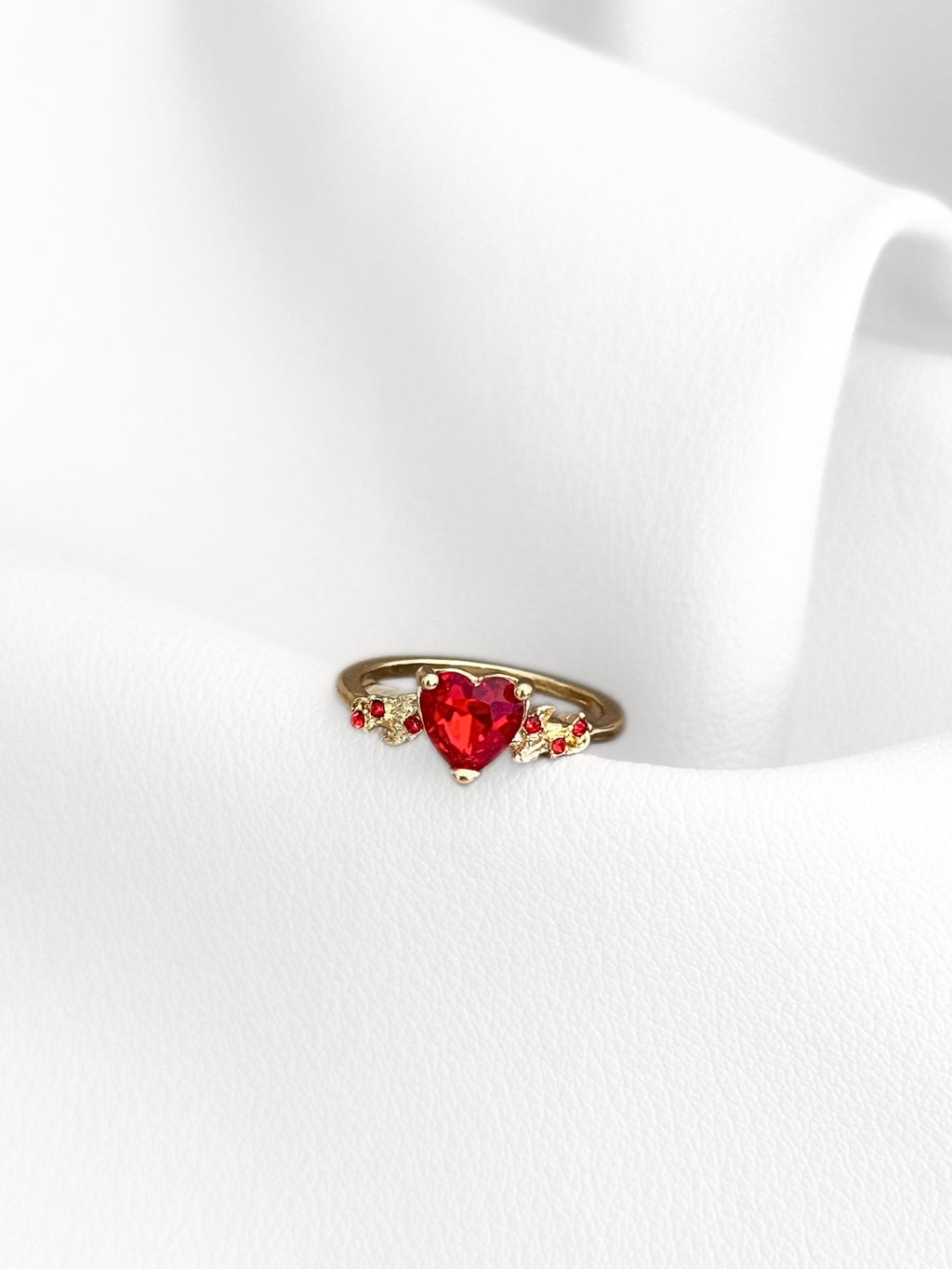 Anillo Rose Heart Luxe