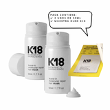 K18 x2Mascarilla Capilar Reparadora Molecular Sin Enjuague 50 ml|K18