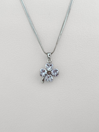 Collar Trébol con Zircon