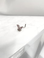 Piercing Butterfly Pink Nostril