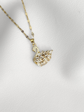 Collar Golden Swan Elegance