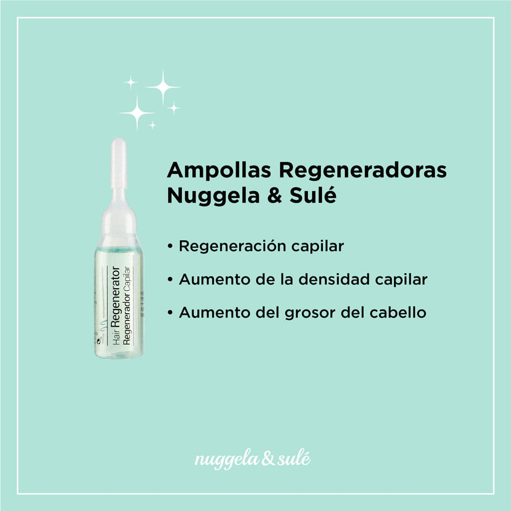 Ampollas Regenerador Capilar Pack 4 Unidades Nuggela & Sulé