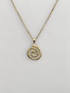 Collar Sea Line Gold