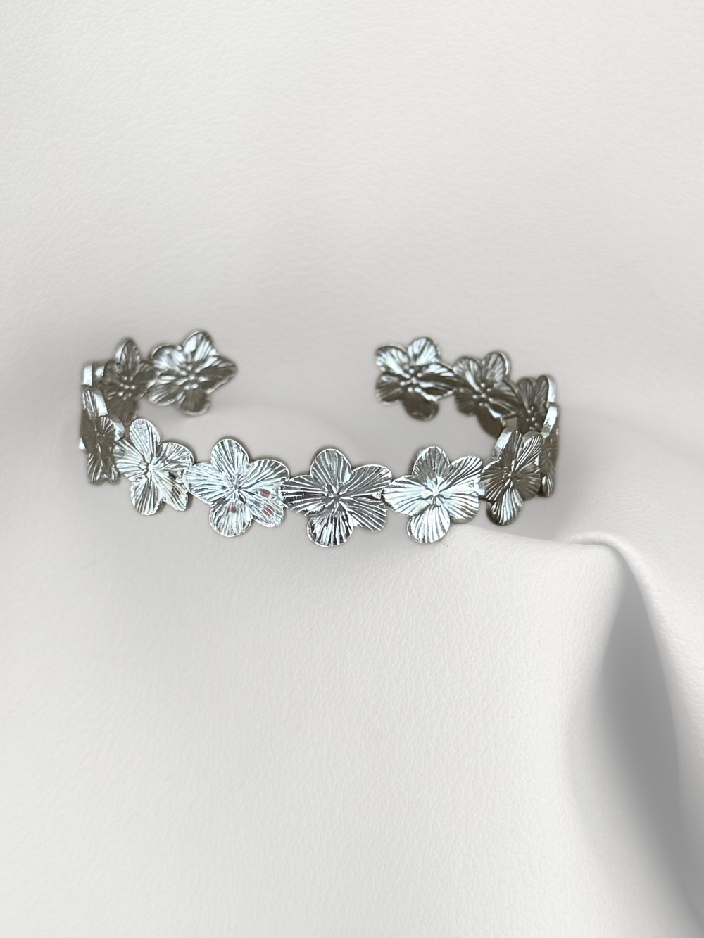 Brazalete Silver Bloom