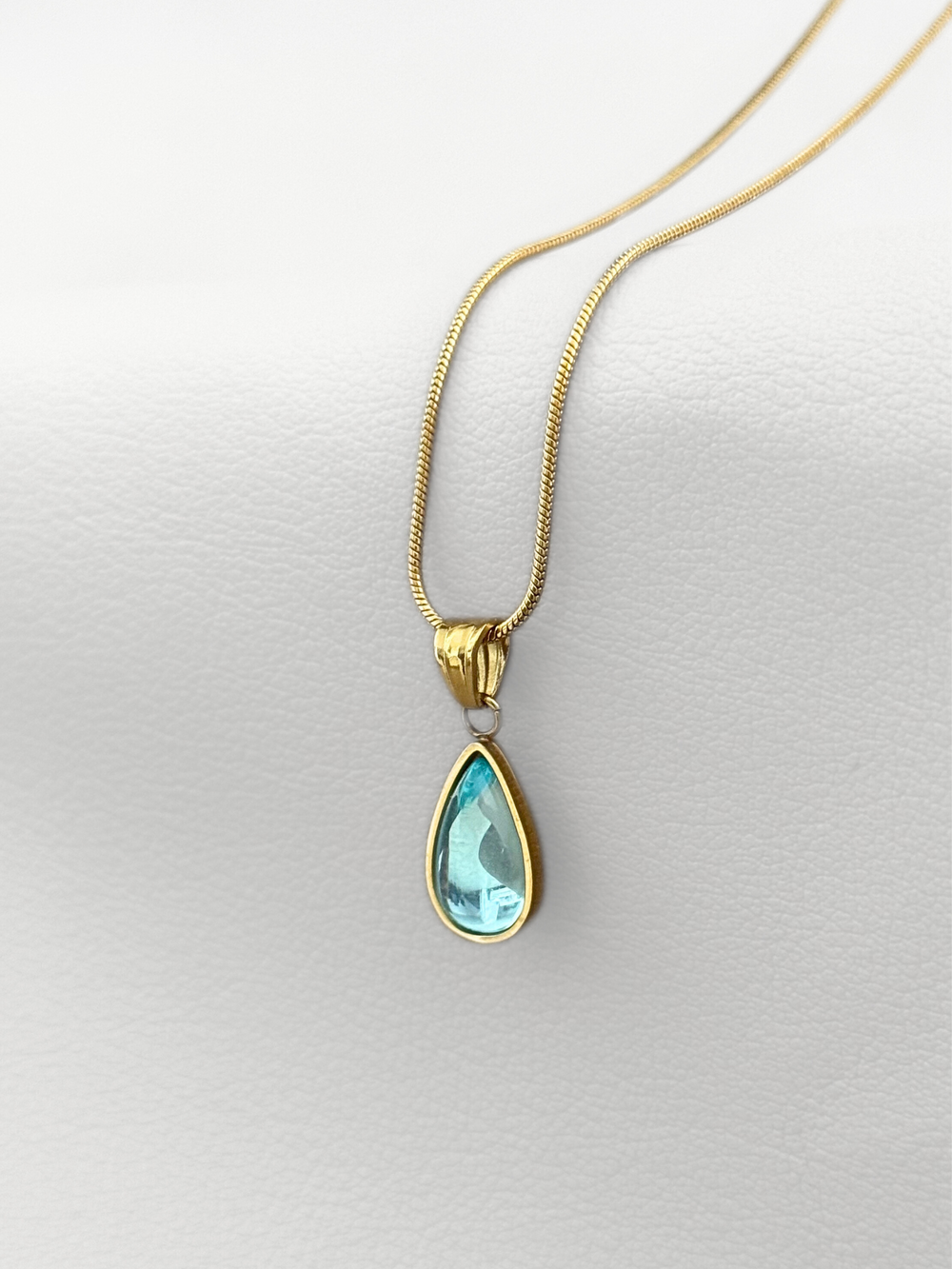 Collar Blue Essence acero 316L