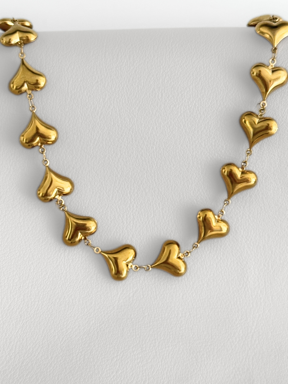 Collar Golden Hearts Choker
