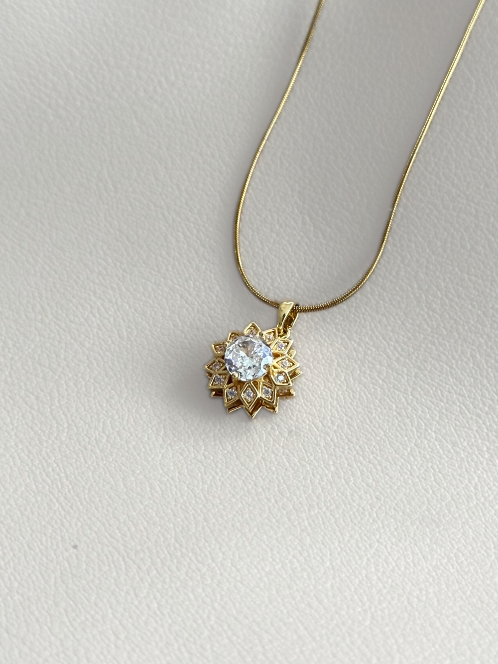Collar giratorio Girasol diamond de acero 316L