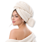 Gorro Toalla de Secado para Cabello Largo