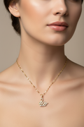 Collar Golden Swan Elegance