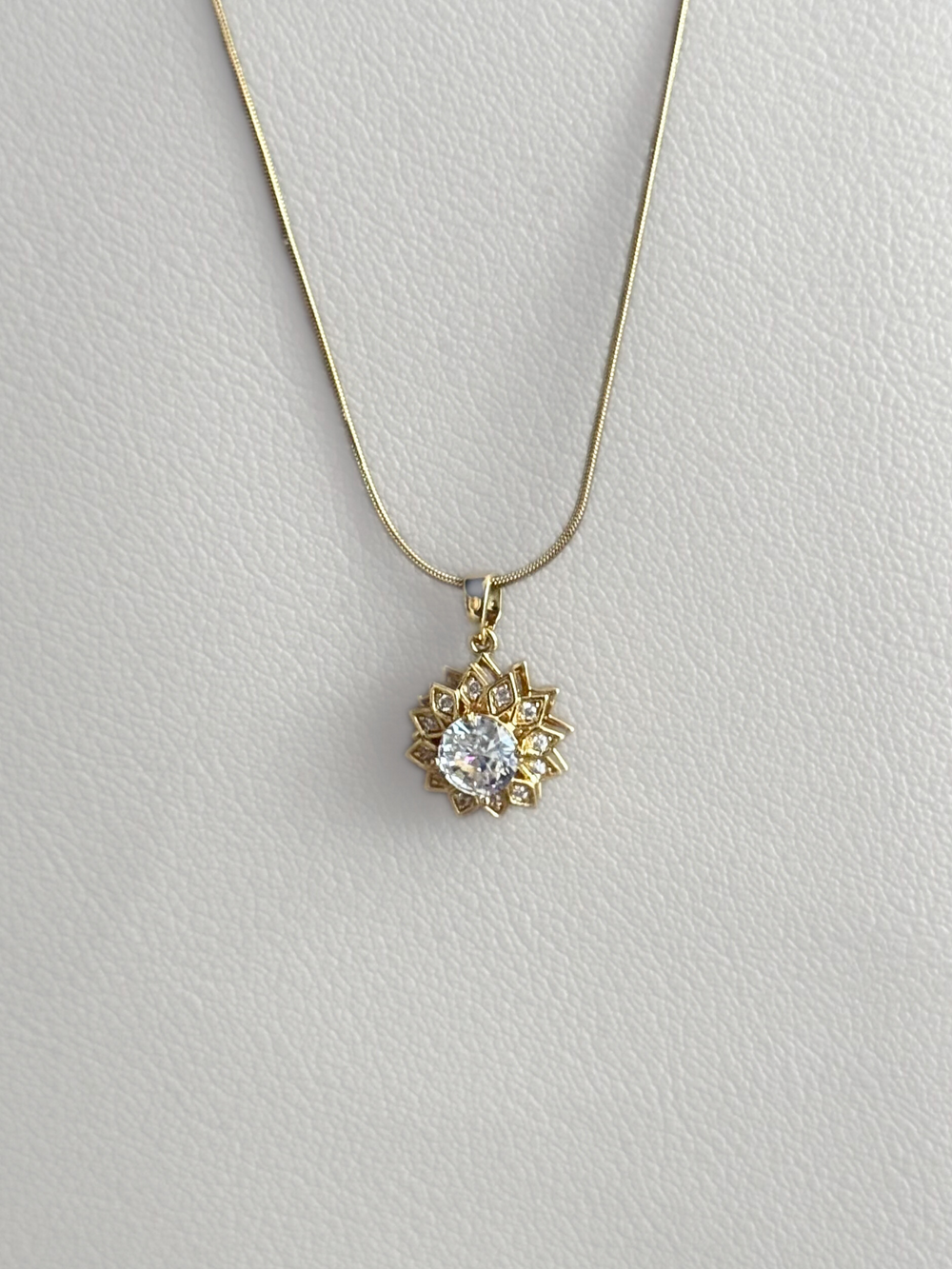 Collar giratorio Girasol diamond de acero 316L