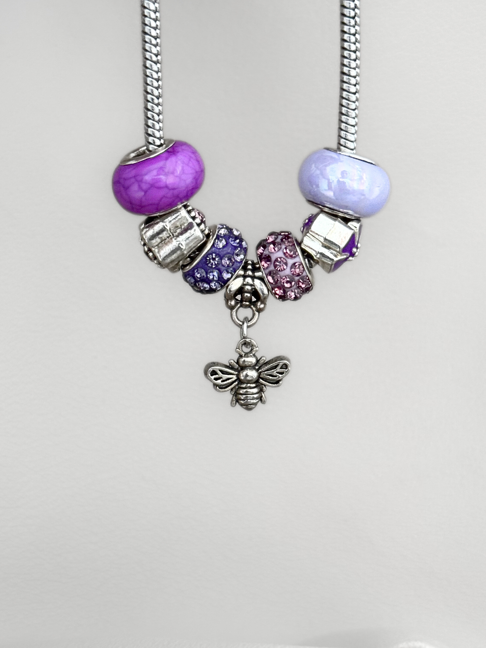 Pulsera Sweet Bee Purple