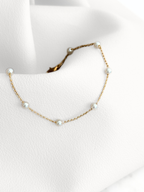 Collar Golden Pearls