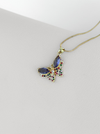 Collar Golden Butterfly Shine