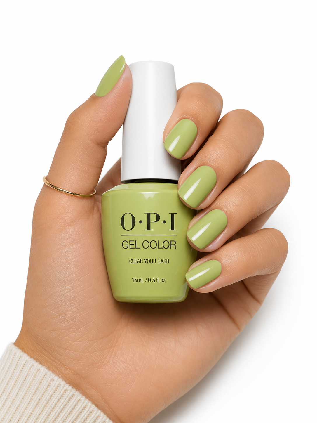OPI GelColor Clear Your Cash