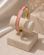 Brazalete Aura Rosa | Braja Joyería