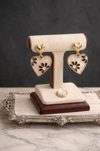 Aretes Heart Bloom Duo