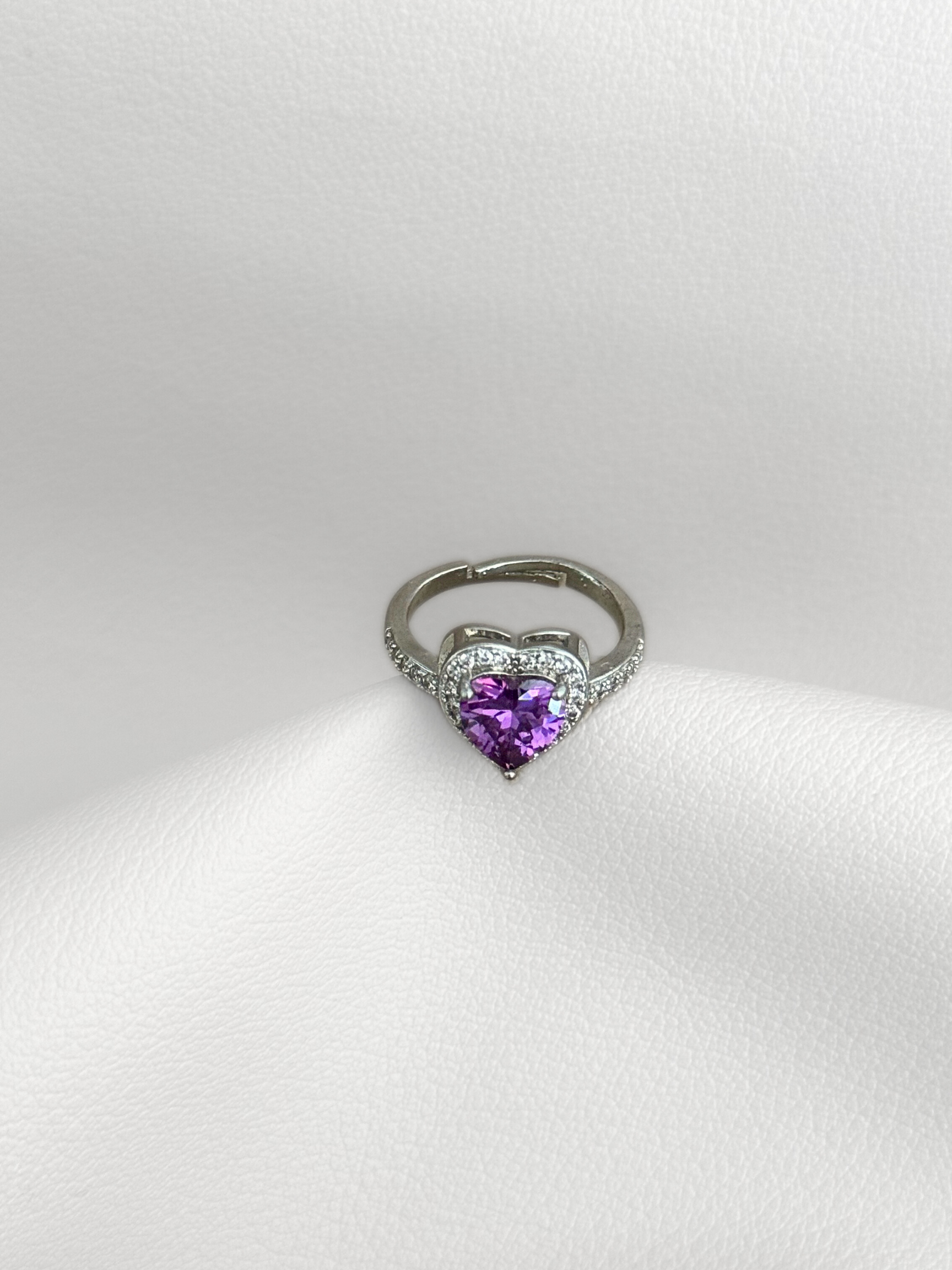 Anillo Royal Purple Heart