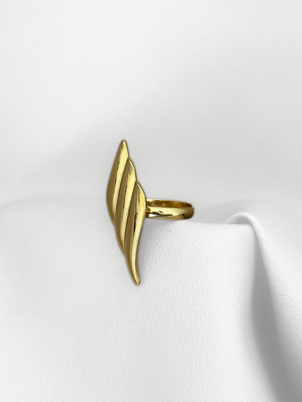 Anillo Dorado Espiga Royale Regulable