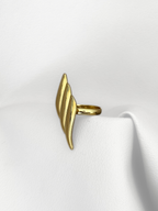 Anillo Dorado Espiga Royale Regulable