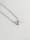 Collar Rose Heart Glow