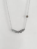 Collar Garden Flower de acero 316L
