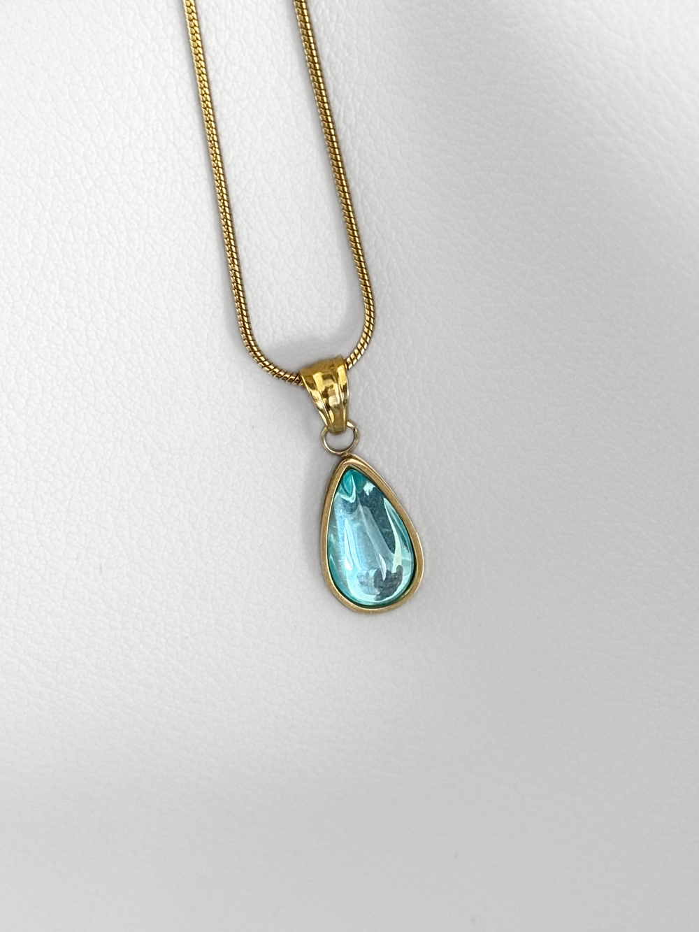 Collar Blue Essence acero 316L