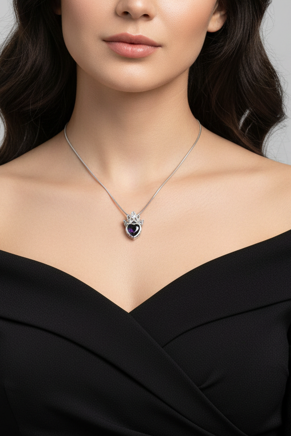 Collar Corazón Real Rapunzel