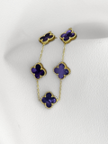 Pulsera Lucky Clover Violet