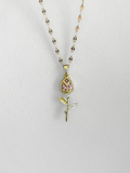 Collar Rose Tulipán