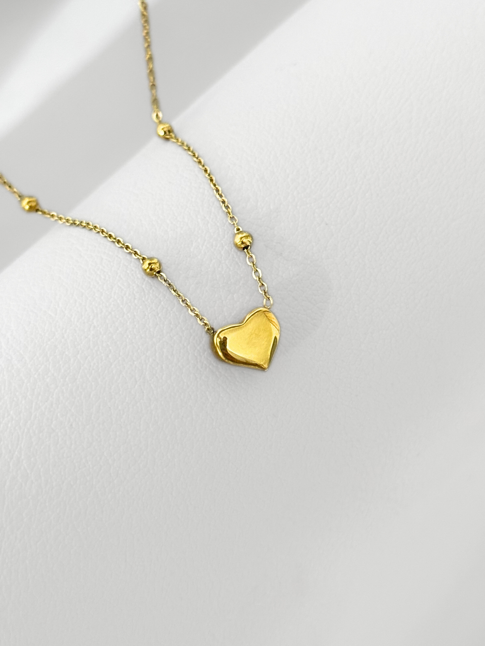 Collar Golden Thick Heart