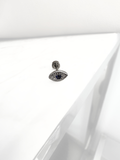 Piercing Evil Eye Silver