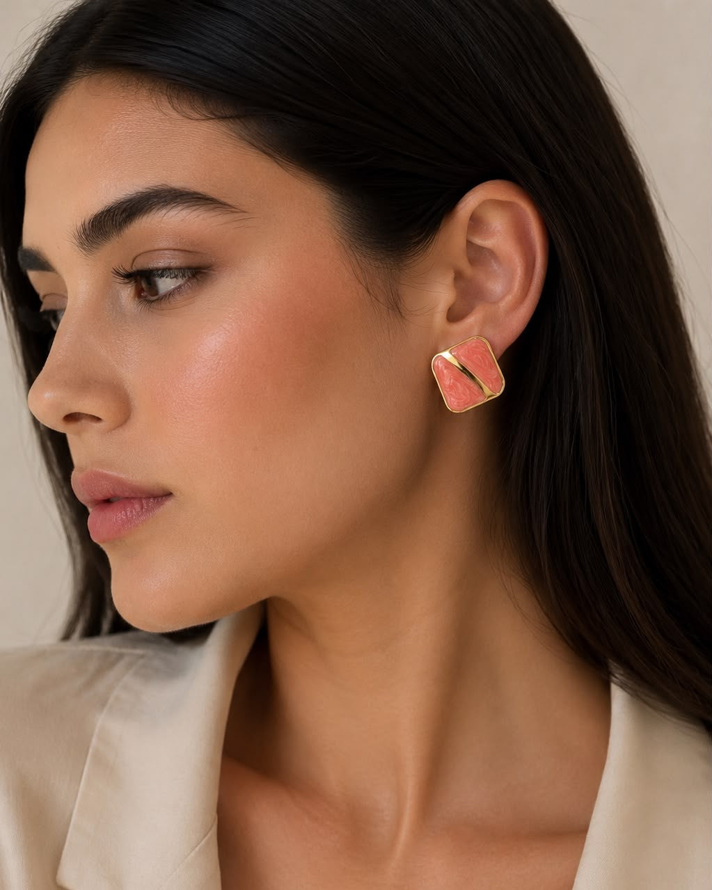 Aretes Line Gold