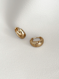 Arete Prince bañado en gold rose