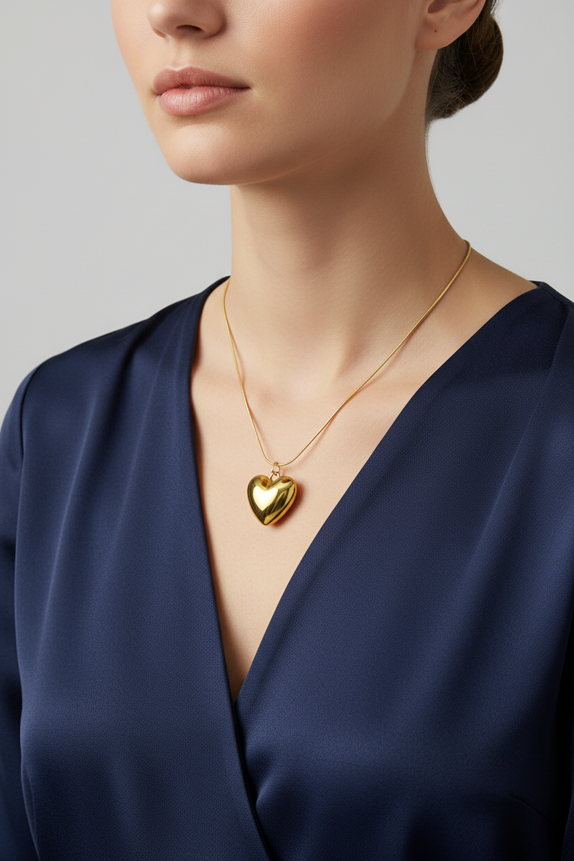 Collar Heart Gold