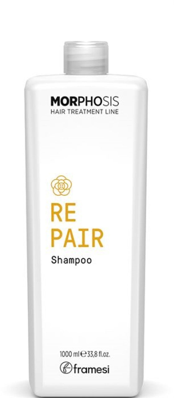 Shampoo Reparación Girasol Cabello Dañado Repair Morphosis 1L | Framesi