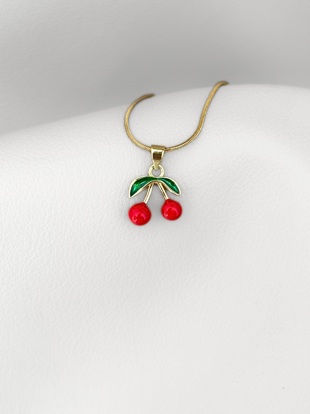 Collar Cereza Sweet Leaf