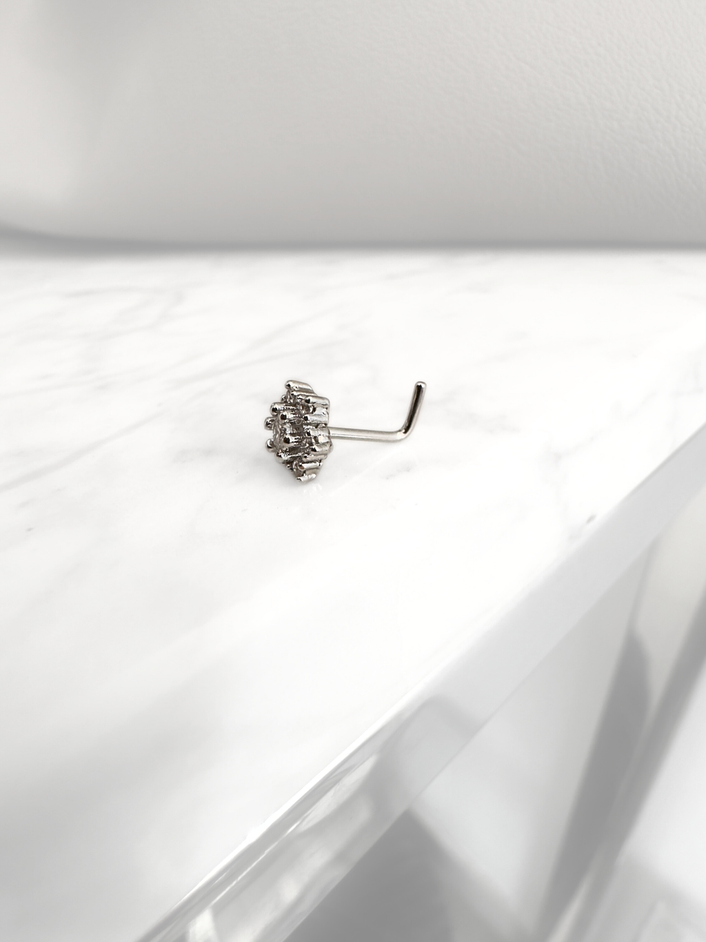 Piercing Snowflake L Silver