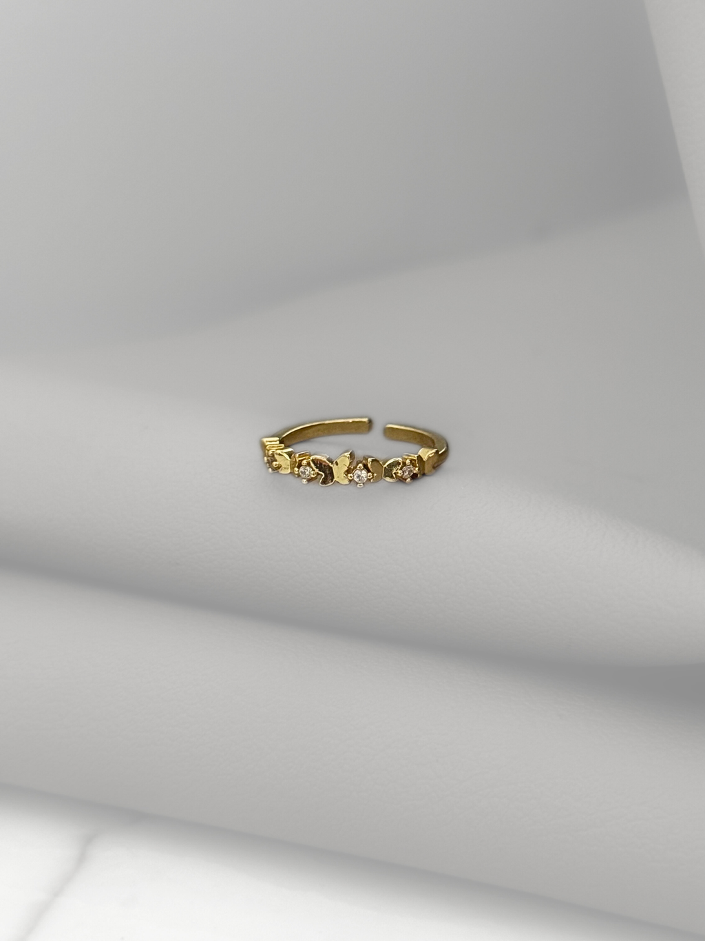 Anillo Golden Butterfly Light