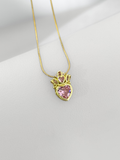 Collar Pink Royal Heart