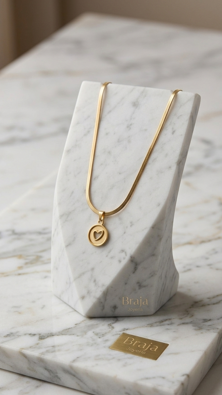 Collar Heart Circle