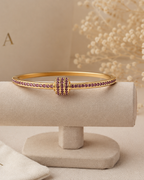 Brazalete Rosé Éclat | Braja Joyería