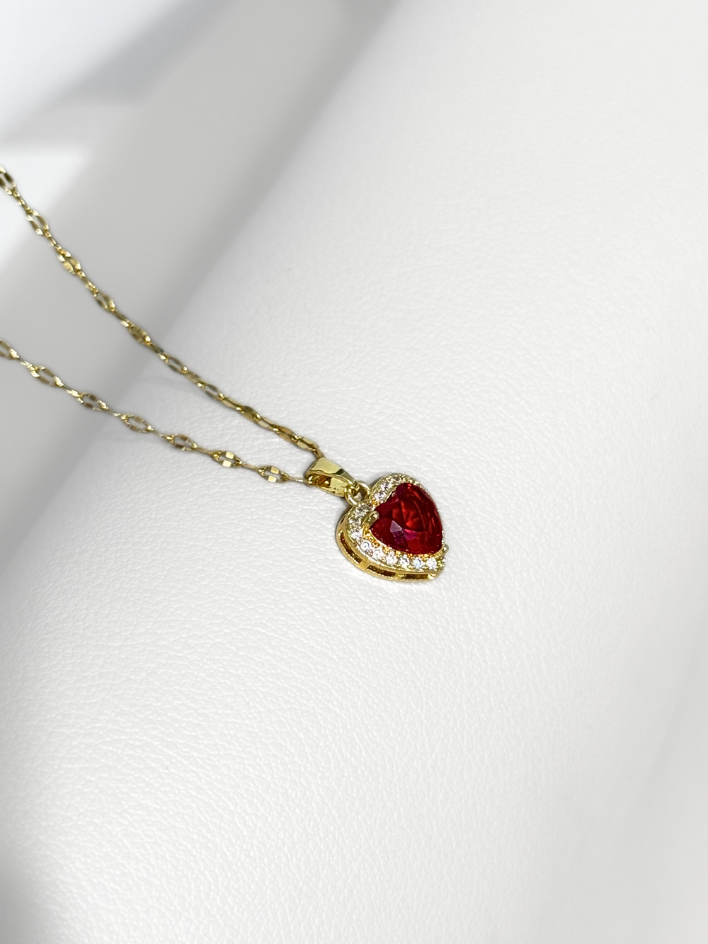 Collar Red Spark Heart