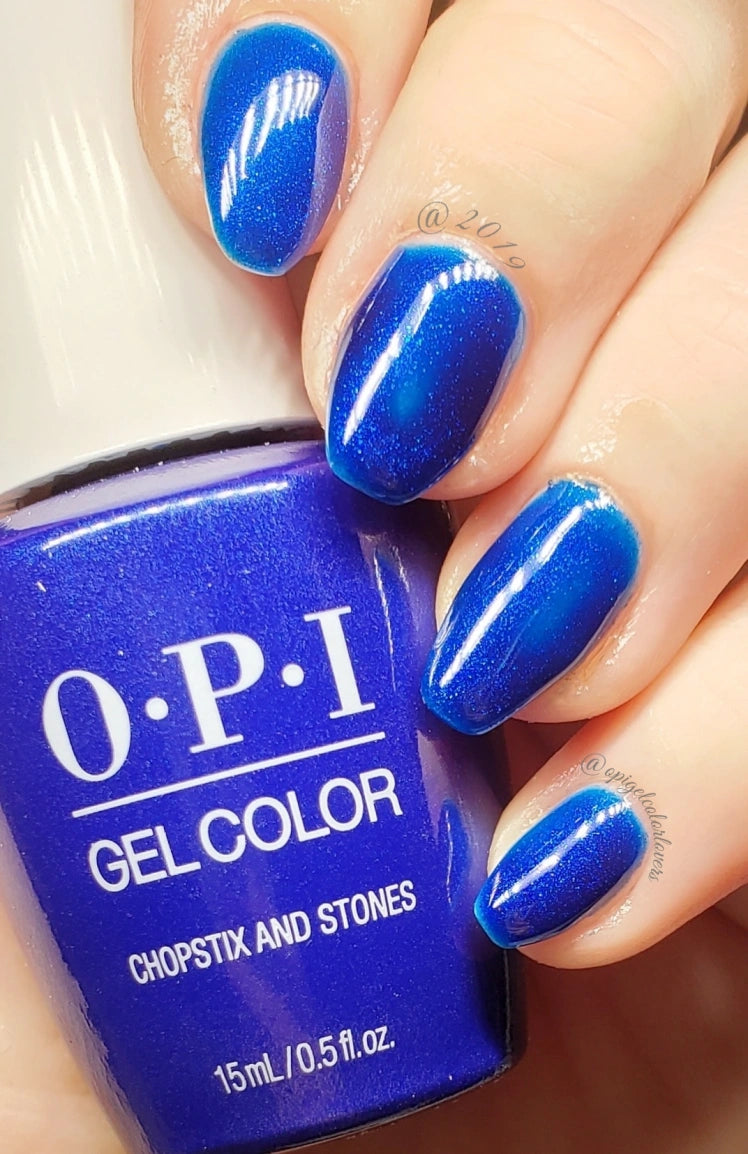 Chopstix and stone|lámpara gel OPI