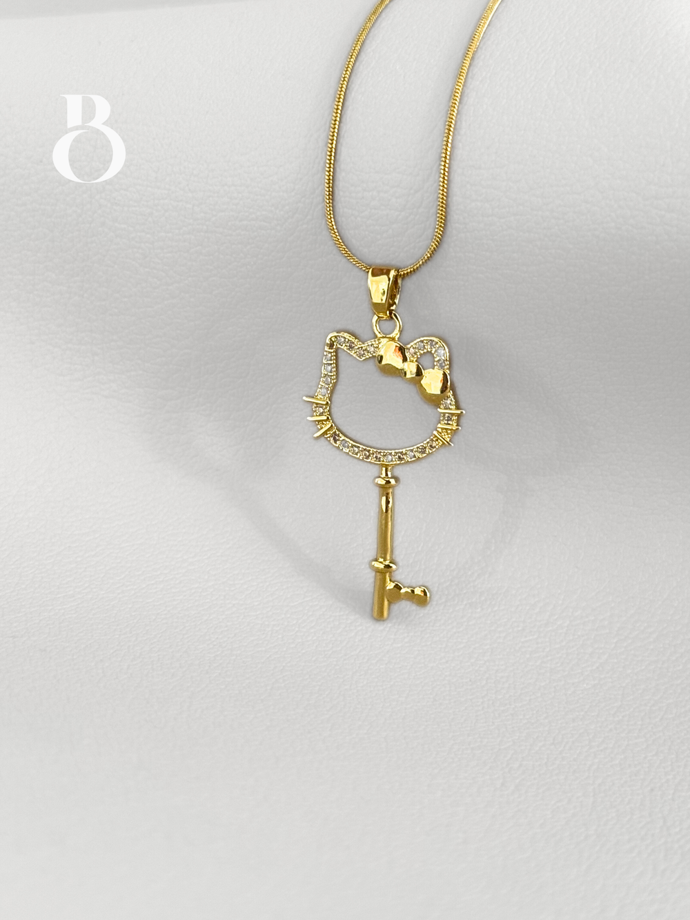 Kattymania Set Hello Key & Kitty Gold Love