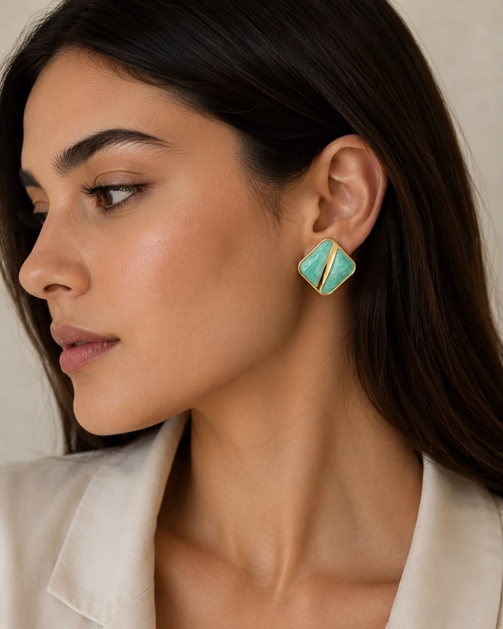 Aretes Line Gold
