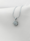 Collar Giratorio Girasol Silver