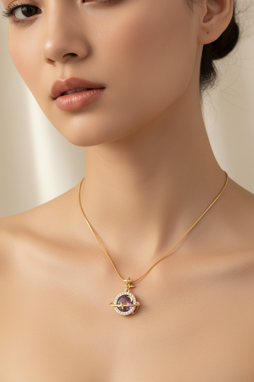 Collar Saturn Love