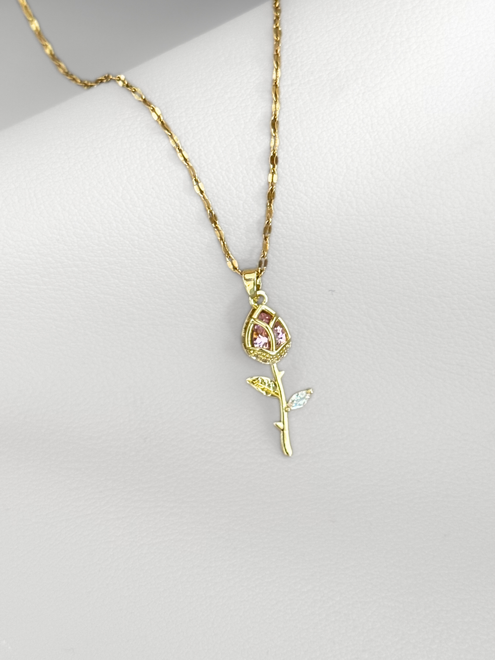 Collar Rose Tulipán