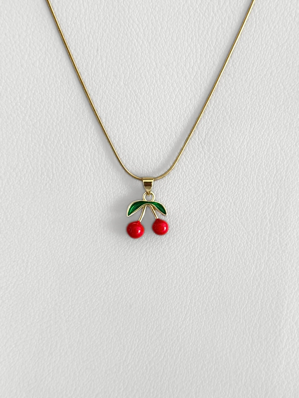 Collar Cereza Sweet Leaf